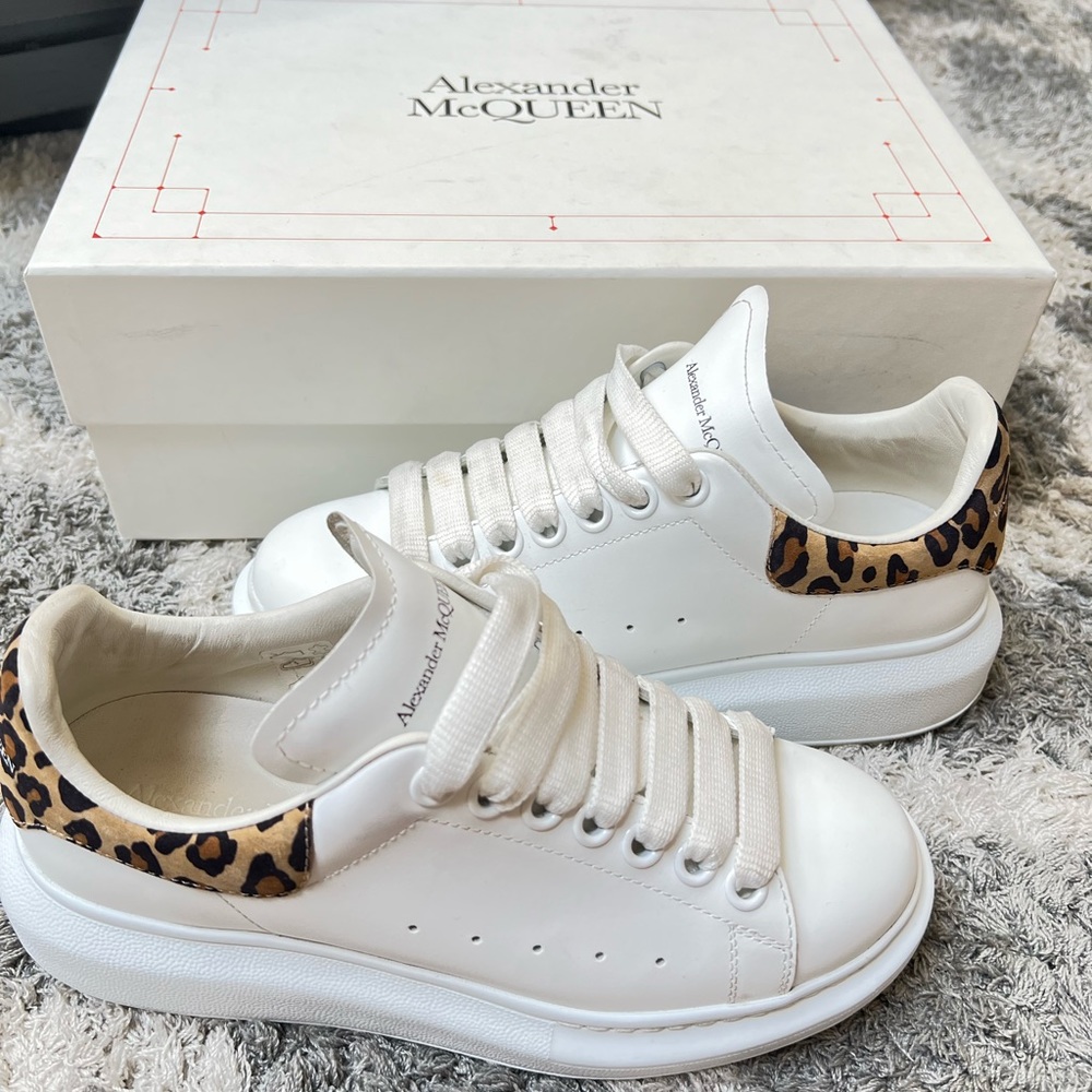 Alexander McQueen Leopard Sneaker